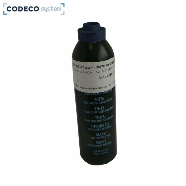 Encre noire cartouche 230ml - Compatible Markem Imaje A17787