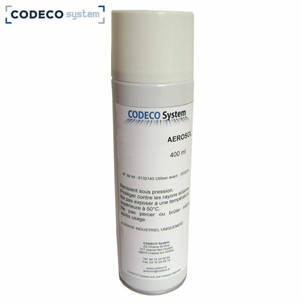 Solvant spray 400ml - Compatible Markem Imaje C728