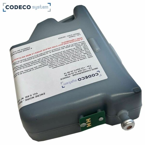 Compatible Videojet V410-D - Encre noire - Cartouche 950ml
