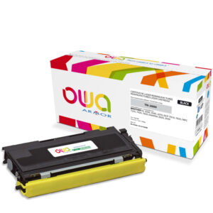 Cartouche Laser OWA remanufacturée pour BROTHER TN-2000 - Noir - 2500p