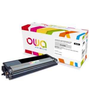 Cartouche Laser OWA remanufacturée pour BROTHER TN-325Bk - Noir - 4000p HC