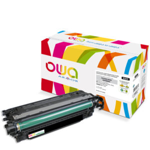 Cartouche Laser OWA remanufacturée pour HP CE250X - Noir - 10500p HC