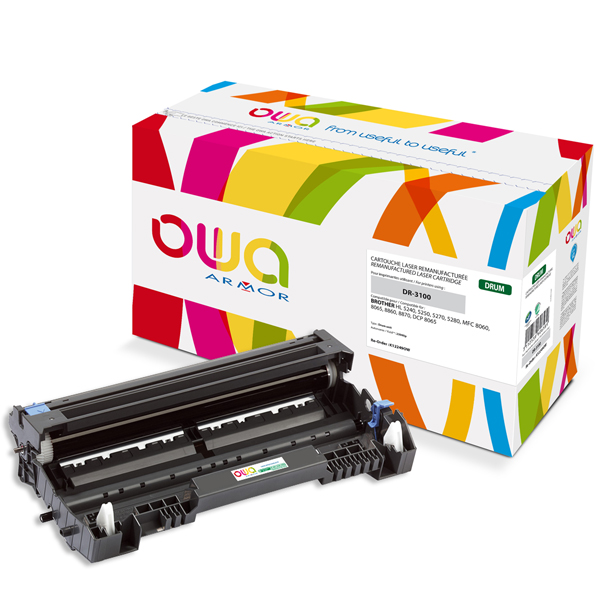 Tambour OWA remanufacturé pour BROTHER DR-3100 - 25000p
