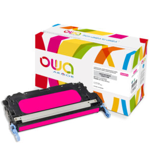 Cartouche Laser OWA remanufacturée pour HP Q6473A - Magenta - 4000p