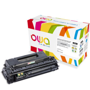 Cartouche Laser OWA remanufacturée pour HP Q7553X - Noir - 7000p HC