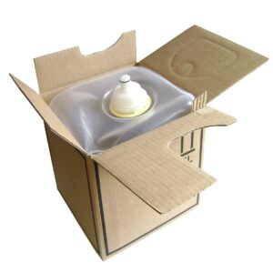 Poche plastique + Bouchon + Carton - Bag in box 5L - Vide