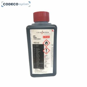 Leibinger 70000-00801 – Encre noire - Bidon 1L