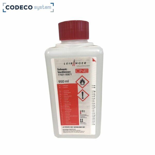 Leibinger 77001-00871 – Solvant - Bidon 1L