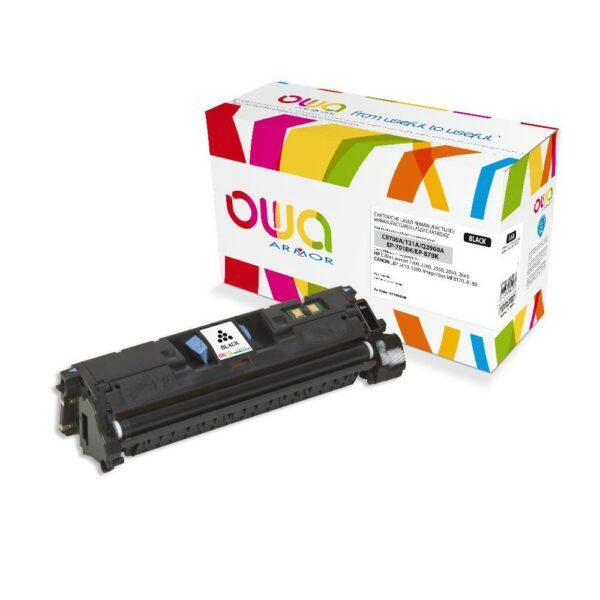 Cartouche Laser OWA remanufacturée compatible HP C9700A et HP Q3960A - Noir - 5000p