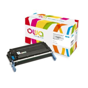 Cartouche Laser OWA remanufacturée compatible HP C9721A - Cyan - 8000p