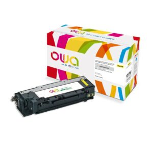 Cartouche Laser OWA remanufacturée compatible HP Q2672A - Jaune - 4000p