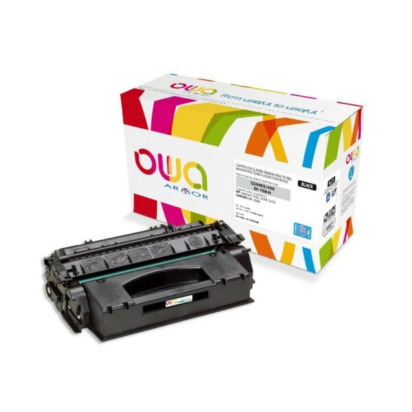 Cartouche Laser OWA remanufacturée compatible HP Q5949X - Noir - 10400p