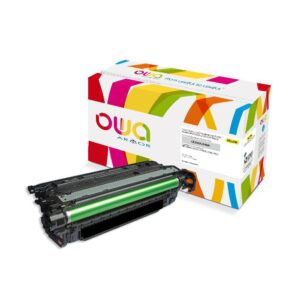 Cartouche Laser OWA remanufacturée compatible HP CE262A - Jaune - 11000p