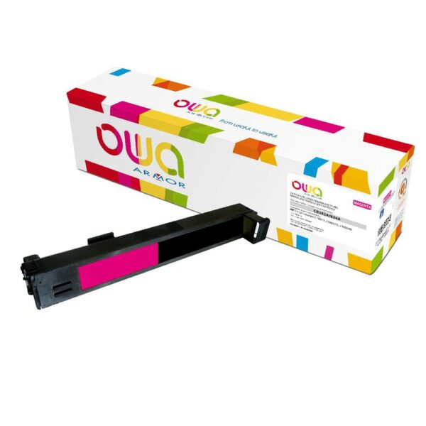 Cartouche Laser OWA remanufacturée compatible HP CB383A - Magenta - 21000p