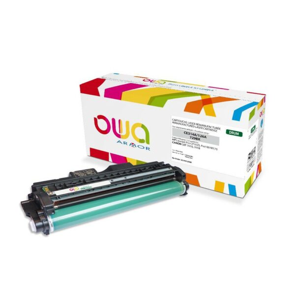 Tambour OWA remanufacturé compatible HP CE314A - Noir - 2500p