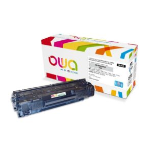 Cartouche Laser OWA remanufacturée compatible HP CE285A - Noir - 3200p
