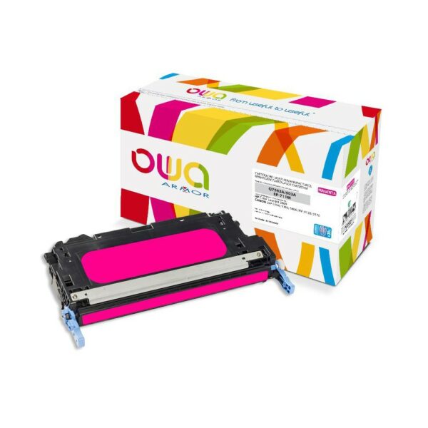 Cartouche Laser OWA remanufacturée compatible HP Q7583A - Magenta - 8000p