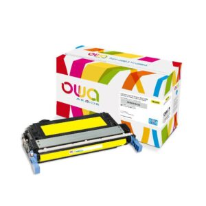 Cartouche Laser OWA remanufacturée compatible HP Q5952A - Jaune - 15000p
