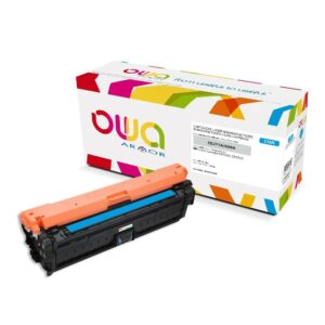 Cartouche Laser OWA remanufacturée compatible HP CE271A - Cyan - 15000p
