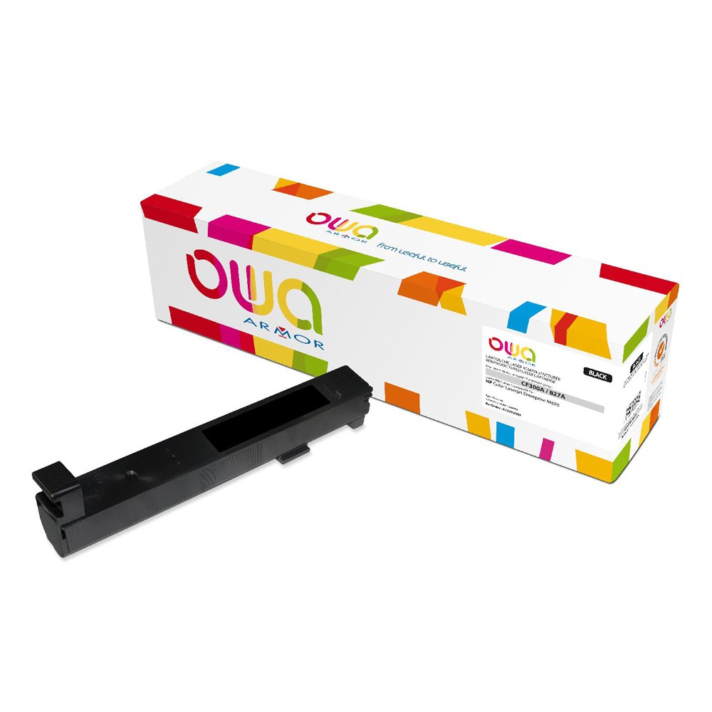 Cartouche Laser OWA remanufacturée compatible HP CF300A - Noir - 29500p