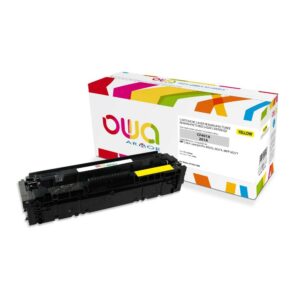 Cartouche Laser OWA remanufacturée compatible HP CF402A - Jaune - 1400p