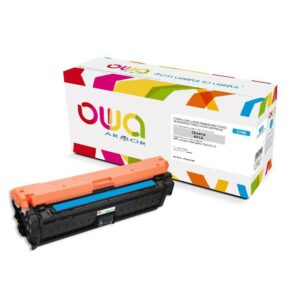 Cartouche Laser OWA remanufacturée compatible HP CE341A - Cyan - 16000p