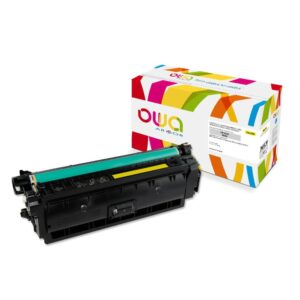Cartouche Laser OWA remanufacturée compatible HP CF362A - Jaune - 5000p