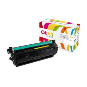 Cartouche Laser OWA remanufacturée compatible HP CF362X - Jaune - 9500p