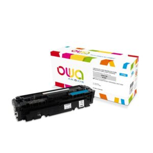 Cartouche Laser OWA remanufacturée compatible HP CF411A - Cyan - 2300p
