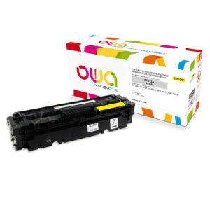 Cartouche Laser OWA remanufacturée compatible HP CF412A - Jaune - 2300p