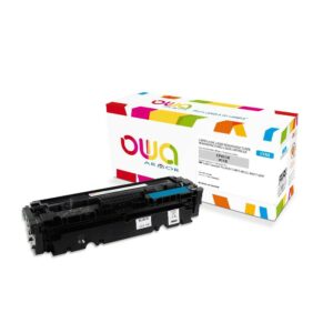 Cartouche Laser OWA remanufacturée compatible HP CF411X - Cyan - 5000p