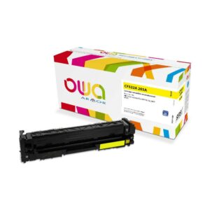 Cartouche Laser OWA remanufacturée compatible HP CF532A - Jaune - 900p