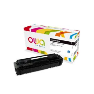 Cartouche Laser OWA remanufacturée compatible HP CF540X - Noir - 3200p