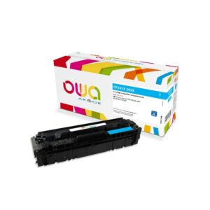 Cartouche Laser OWA remanufacturée compatible HP CF541X - Cyan - 2500p