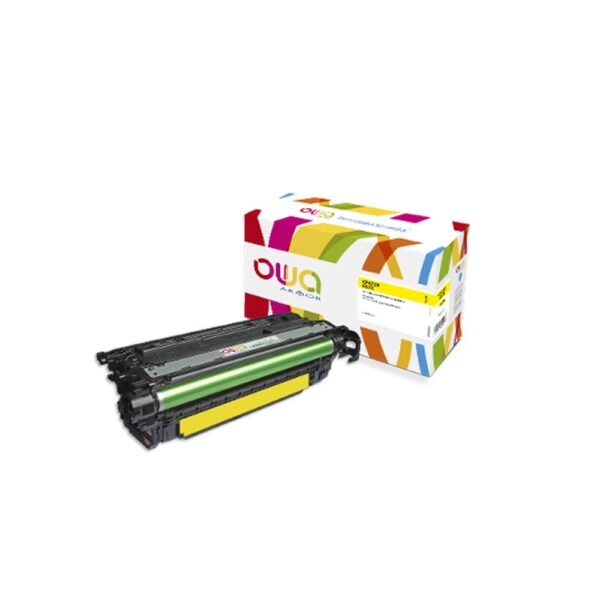 Cartouche Laser OWA remanufacturée compatible HP CF472X - Jaune - 23000p