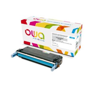 Cartouche Laser OWA remanufacturée compatible HP C9731A - Cyan - 12000p