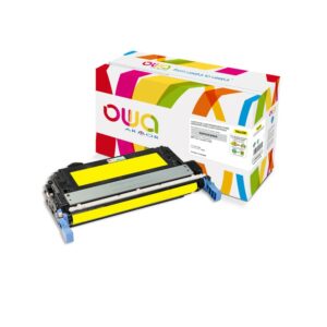 Cartouche Laser OWA remanufacturée compatible HP Q5952A - Jaune - 10000p