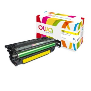 Cartouche Laser OWA remanufacturée compatible HP CF452A - Jaune - 10500p