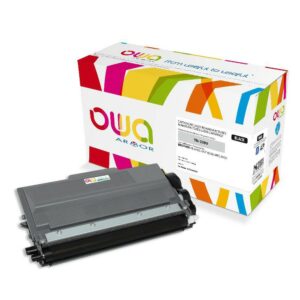 Cartouche Laser OWA remanufacturée compatible BROTHER TN-3390 - Noir - 12000p