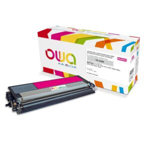 Cartouche Laser OWA remanufacturée compatible BROTHER TN-320M - Magenta - 1500p