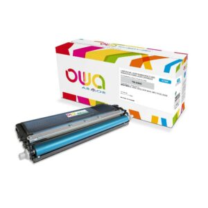Cartouche Laser OWA remanufacturée compatible BROTHER TN-230C - Cyan - 1400p