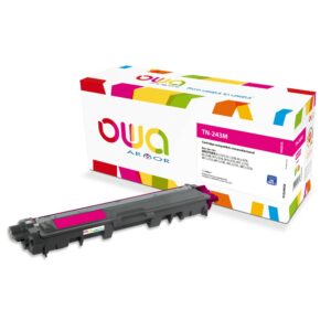 Cartouche Laser OWA remanufacturée compatible BROTHER TN-243M - Magenta - 1000p