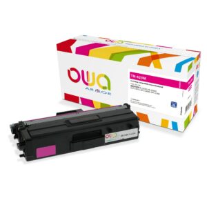 Cartouche Laser OWA remanufacturée compatible BROTHER TN-423M - Magenta - 4000p