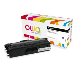 Cartouche Laser OWA remanufacturée compatible BROTHER TN-421BK - Noir - 3000p