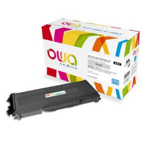 Cartouche Laser OWA remanufacturée compatible BROTHER TN-2120 - Noir - 5200p