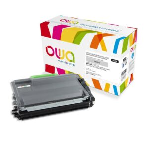 Cartouche Laser OWA remanufacturée compatible BROTHER TN-3512 - Noir - 12000p