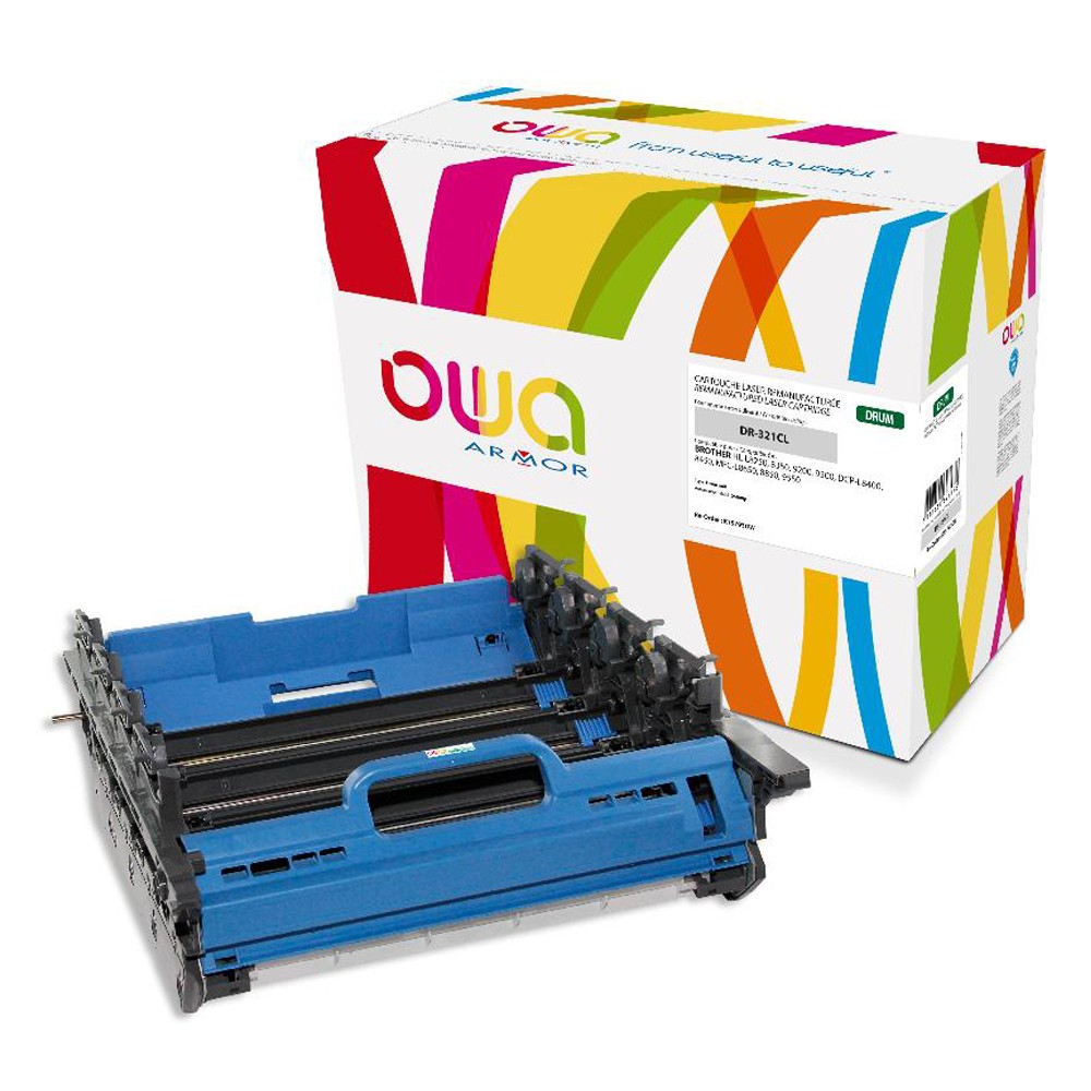 Tambour Laser OWA remanufacturé compatible BROTHER DR-321CL - 25000p