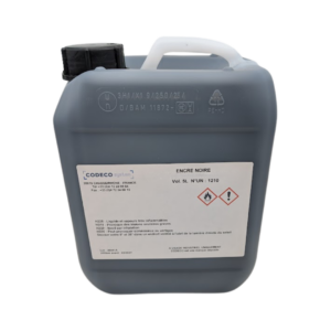 Compatible Tiflex ® JEC/MEC 1622065 - Encre noire - Bidon 5L