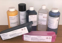 Encres et Solvants compatibles