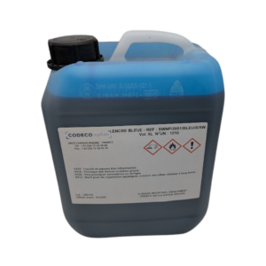 Compatible Matthews ® SCP 1700A - Encre bleue - Bidon 5L